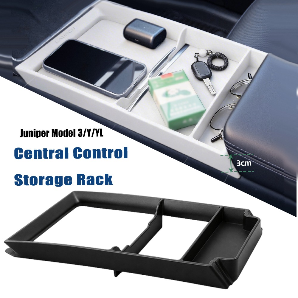 Car Accessories App - Anti Slip Center Console Storage Tray
