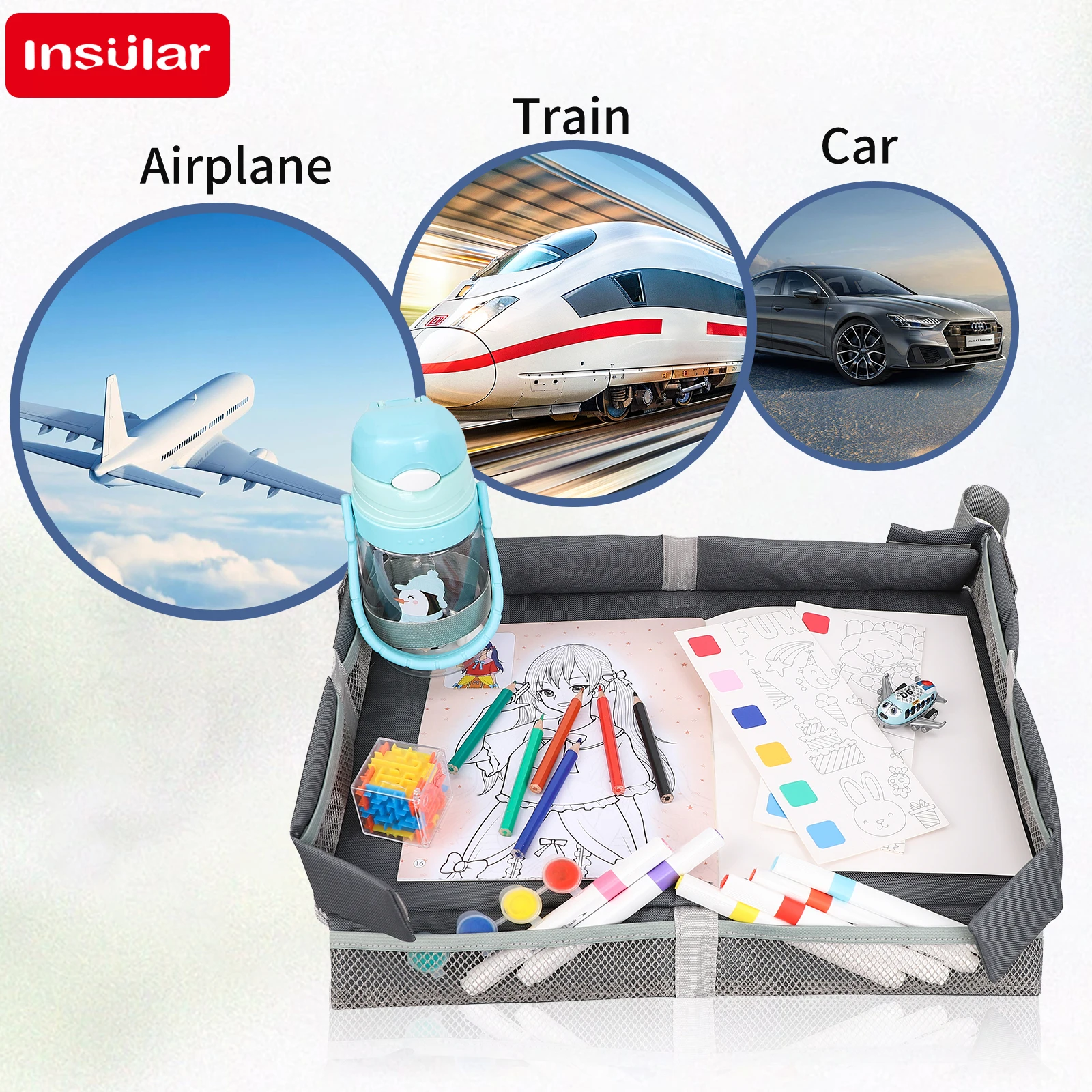 Car Accessories List - Waterproof Baby Car Seat Travel Tray