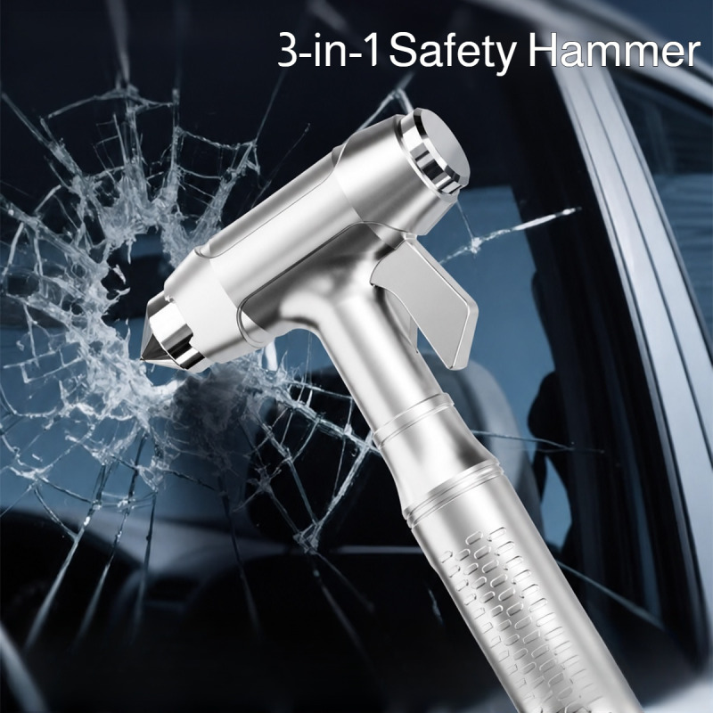 Car Emergency Tool Kit - Car Safety Hammer with Seat Belt