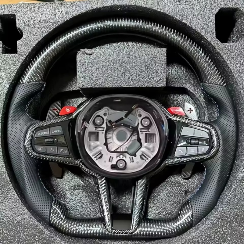 Car Steering Wheel Carbon Fibe - Car Accessories App review and price