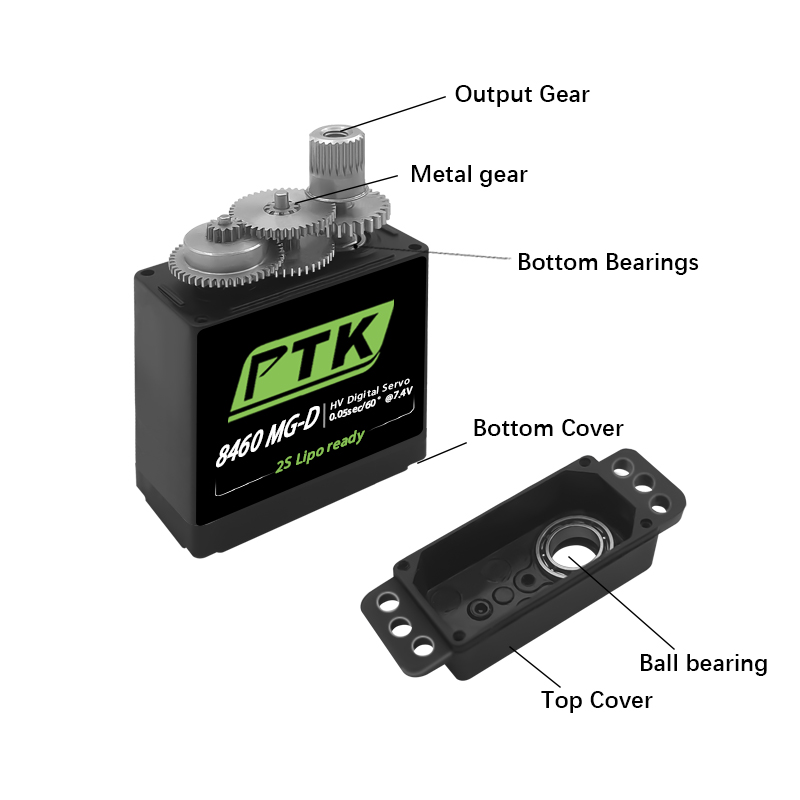 PTK 8460 MG-D9gDigital servo M - D.A.D Car Accessories review and price