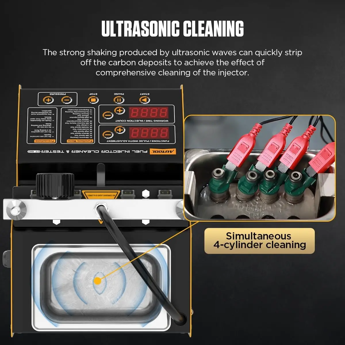 Ultrasonic Fuel Injector Clean - Fuel Injector Cleaner review and price