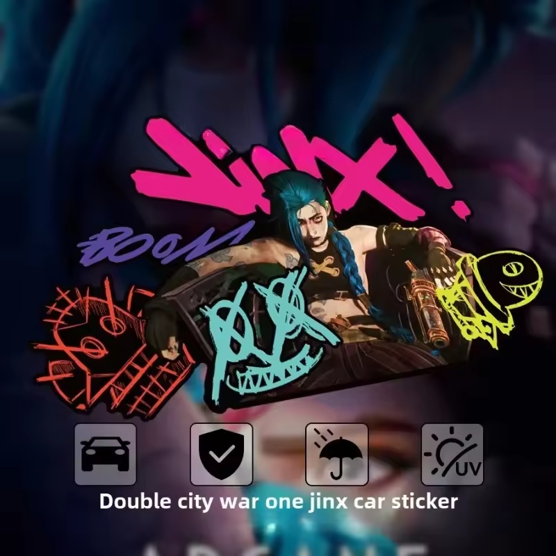 Arcane Jinx Graffiti Reflectiv - Car Accessories Quotes review and price