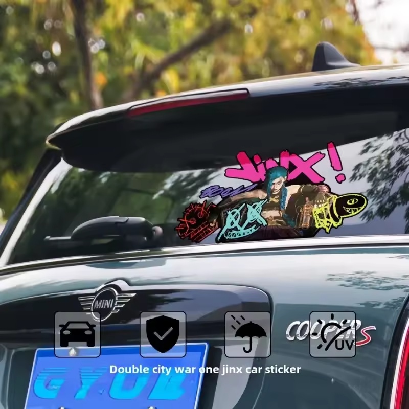 Arcane Jinx Graffiti Reflectiv - Car Accessories Quotes review and price