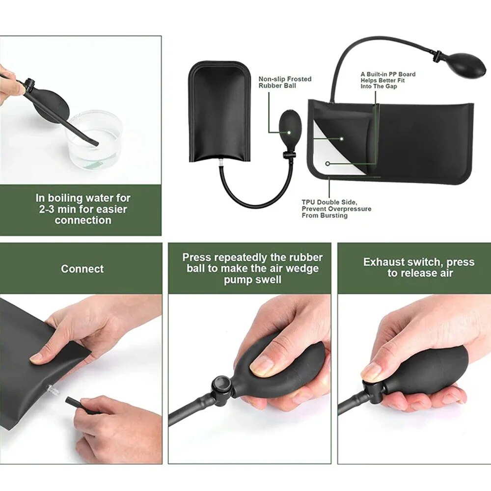 Car Wedge Pump Locksmith Thick - Car Emergency Tool Kit review and price