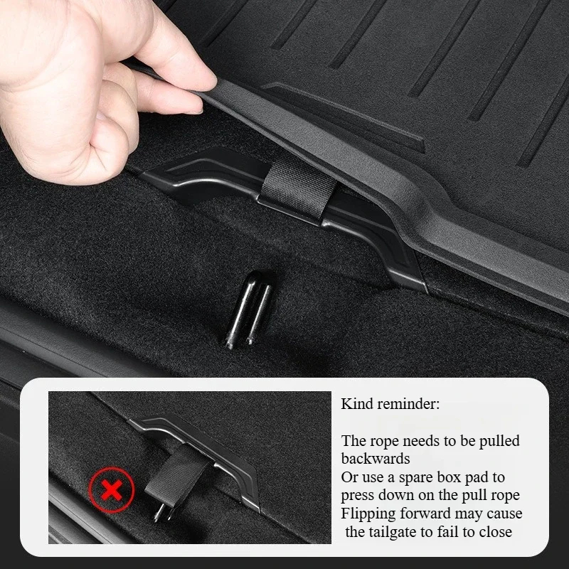 Car Rear Trunk Rope Draw Strin - Car Accessories List review and price