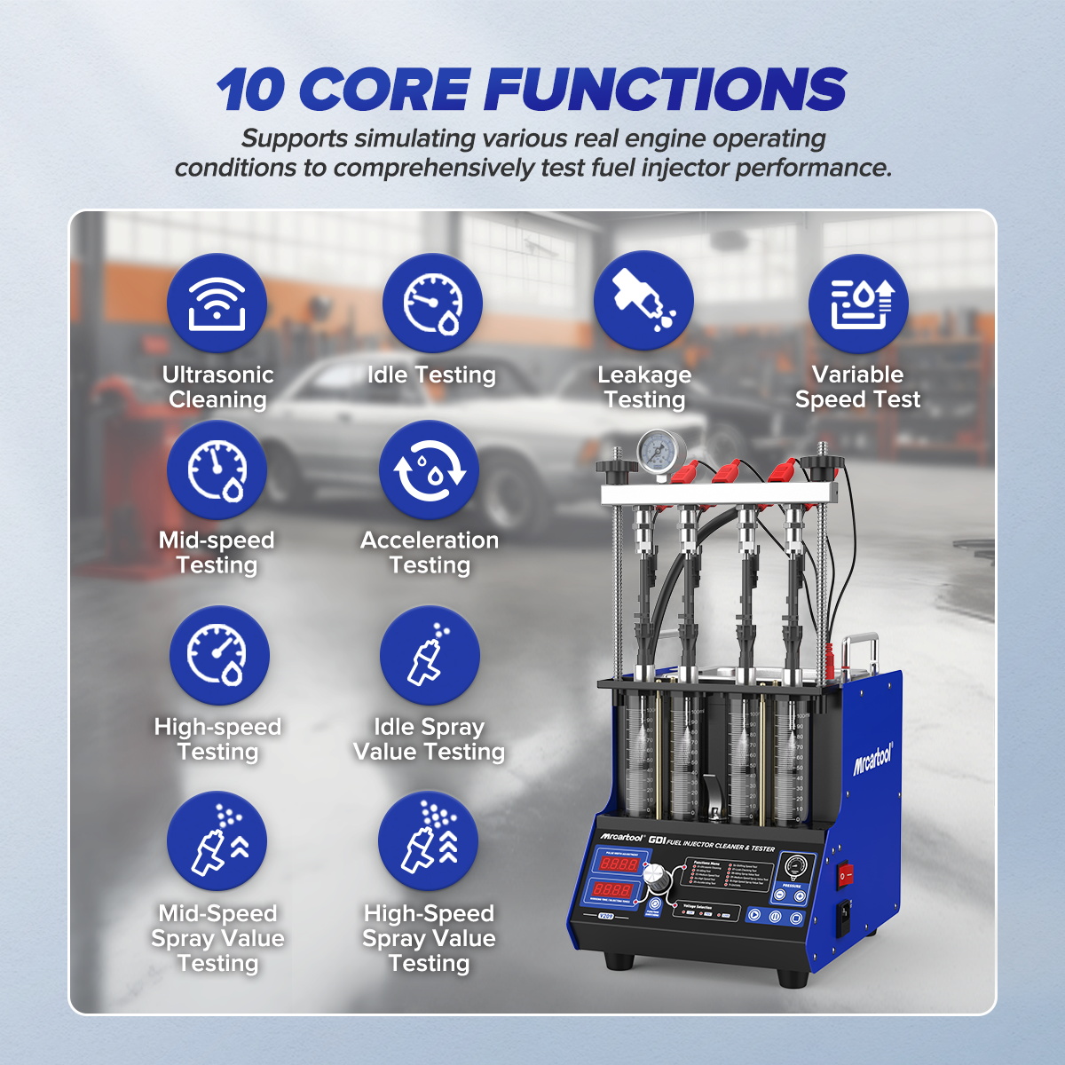 MR CARTOOL V209 GDI EFI FEI Pi - Fuel Injector Cleaner review and price